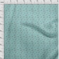thumbnail image 4 of oneOone Viscose Jersey Aqua Blue Fabric Random Craft Projects Decor Fabric Printed By The Yard 60 Inch Wide, 4 of 5