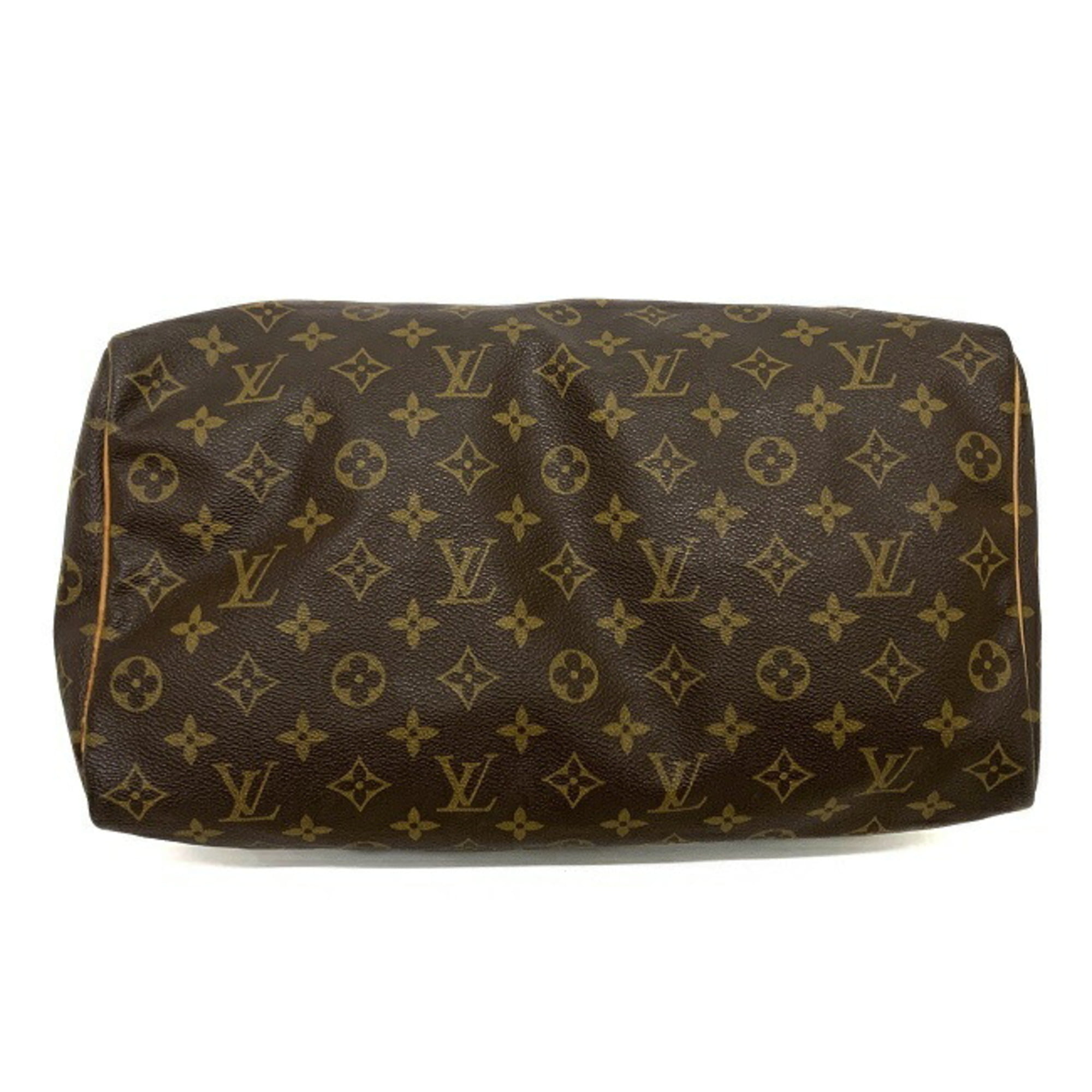Sold at Auction: AUTHENTIC LOUIS VUITTON SPEEDY 35 MONOGRAＭOUFLAGE CANVAS,  LEATHER HAND BAG