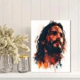 thumbnail image 2 of Qisvanset Framed Canvas Wall Art, 12x16 Inch Minimalist Watercolor Jesus Faith Wall Decor, 2 of 5