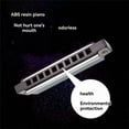 thumbnail image 3 of 10 Hole Harmonica C Key Harmonica Mouth Organ Suitable for Music Enthusiasts Musical Instrument Educational Toy, 3 of 8