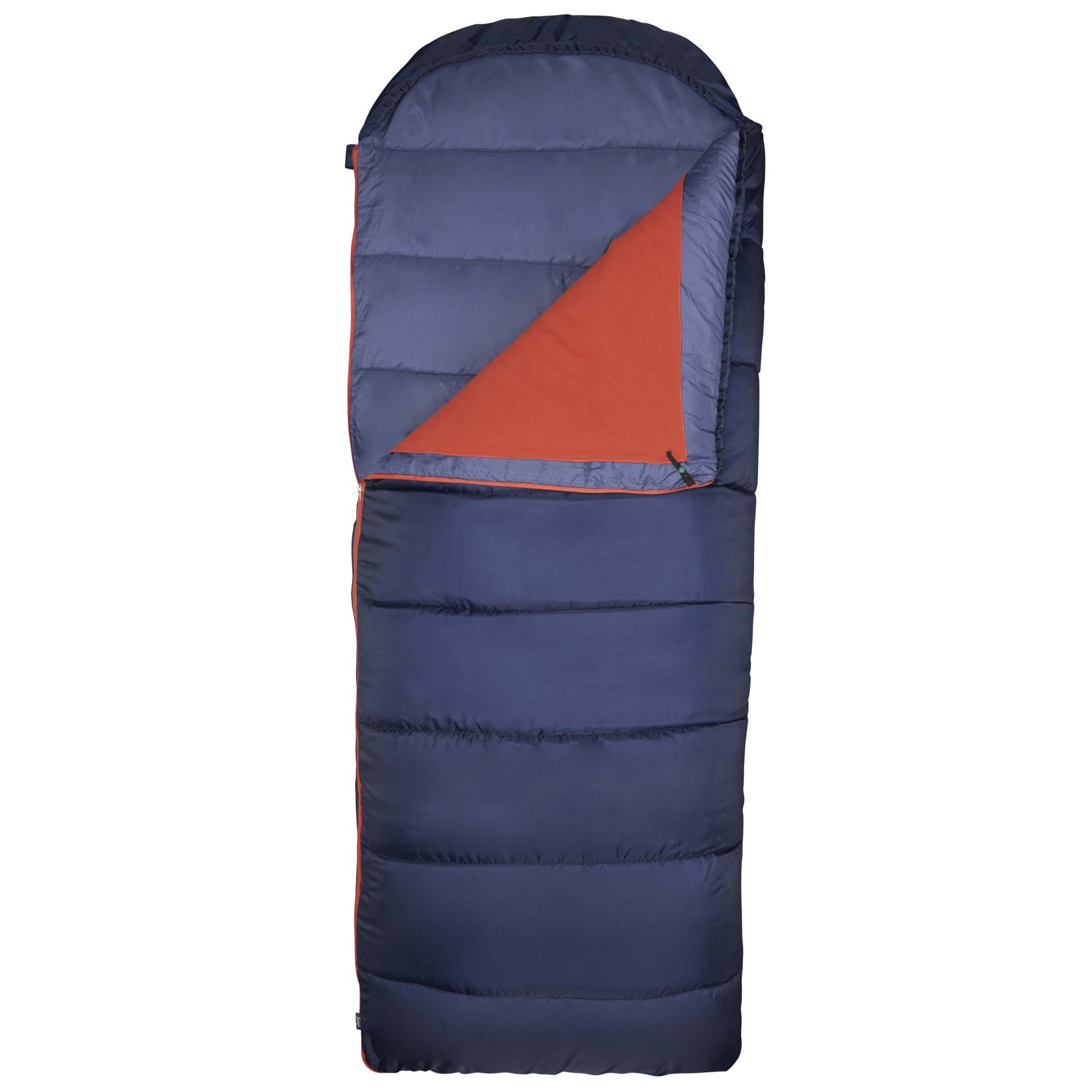 Slumberjack 20F Shadow Mountain Hooded Sleeping Bag with Removeable Fleece Liner