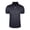 Navy, variant on Kixjoy Short Sleeve Shirts for Men Color Block Collared Big and Tall Knit Tops Lounge Cozy Golf Shirt Basic Fashion T-Shirts, Black S