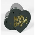 thumbnail image 3 of Inkdotpot Real Gold Foil Merry Christmas Tag Favor Hang Paper Tag 100 Pieces, 3 of 8