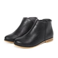 thumbnail image 4 of VitNoiva Kids Ankle Boots Side Zipper Lightweight Winter Toddler And Kids Girls Booties School Shoes, 4 of 6