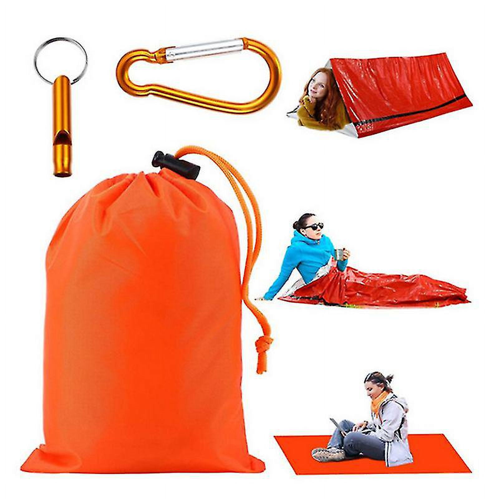 Waca09 Emergency Sleeping Bag Survival Sleeping Bags Emergency Blanket Outdoor Camping Green