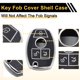 thumbnail image 5 of Funda de Llave de Auto TPU Silicona Negra Plateada Única para Mercedes-Benz A/B/C/E/G/K/M/R/S/V/W/X Clase/para AMG/CL/CLA/CLK/CLS - Funda de Control Remoto de 3 Botones, 5 of 6