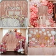 thumbnail image 7 of 3 Packs 3.3ft x 9.9ft Metallic Tinsel Foil Fringe Backdrop Curtain for Wedding Christmas Halloween New Year, 7 of 7