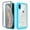 Blue, variant on Compatible with iPhone X/XS Case, Dustproof Shockproof Case with Built-in Screen Protector, Bumper Frame Heavy Duty Full Body Protective Cover for iPhone X/XS, Purple