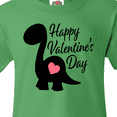 thumbnail image 4 of Inktastic Happy Valentines Day with Dinosaur Silhouette and Heart Youth T-Shirt, 4 of 5
