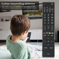 thumbnail image 1 of TV Remote Control,  Wear Resistant Remote Control High Reliability 10M Range ABS  for CT-32F2 CT‑32F2, 1 of 7