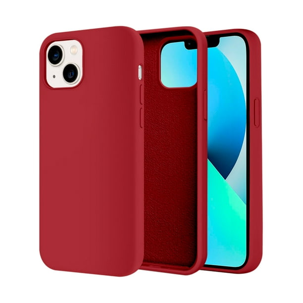 Funda de Protección para iPhone 13 - Sovico - Silicón con Forro de Microfibra