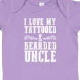 thumbnail image 4 of Inktastic I Love My Tattooed & Bearded Uncle Boys Baby Bodysuit, 4 of 5