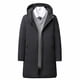thumbnail image 5 of Chaqueta parka gruesa y cálida de moda para hombre, abrigo cortavientos de invierno, ropa de hombre de alta calidad, nueva marca, con capucha, informal, 5 of 5