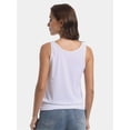 thumbnail image 2 of Women's Summer V Neck Tank Top Basic Sleeveless Casual Fit Shirts, 2 of 6