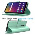 thumbnail image 4 of Tekcoo LG Stylo 5 / Stylo 6 / Stylo 5X / Stylo 5V / Stylo 5+ Wallet PU Leather Case, ID Cash Credit Card Slots Holder Purse Carrying Folio Flip Cover [Detachable Magnetic Hard Case] Kickstand, 4 of 6