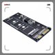 thumbnail image 4 of 3X M2 NGFF SSD A 3.0 2.5 & Rdquo, M.2 SSD Adaptador Convertidor Tarjeta Vertical para PC Ordenador Portátil Agregar en Tarjeta Hasta 6Gps, 4 of 5
