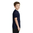 thumbnail image 3 of Sport-Tek Youth CamoHex Tee-M (True Navy), 3 of 6
