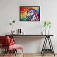 thumbnail image 3 of 500 Piece Stained Glass Unicorn Jigsaw Puzzle for Adults, Magical Rainbow Mosaic Design, Vibrant Colorful Art Puzzle, Perfect for Family Game Night and Home Decor Gift 20.5x15 in, 3 of 8