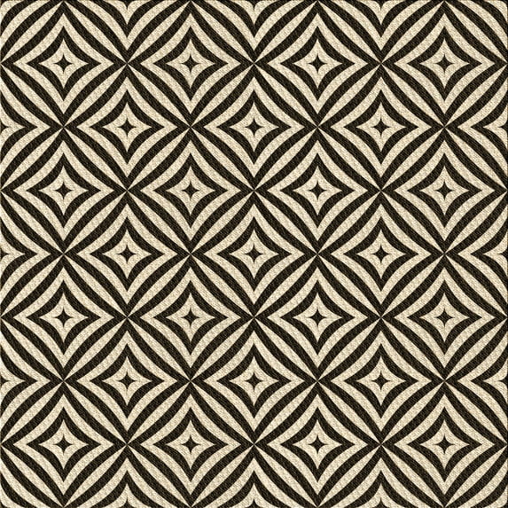 Ahgly Company Machine Washable Indoor Square Transitional Midnight Gray Area Rugs, 8' Square