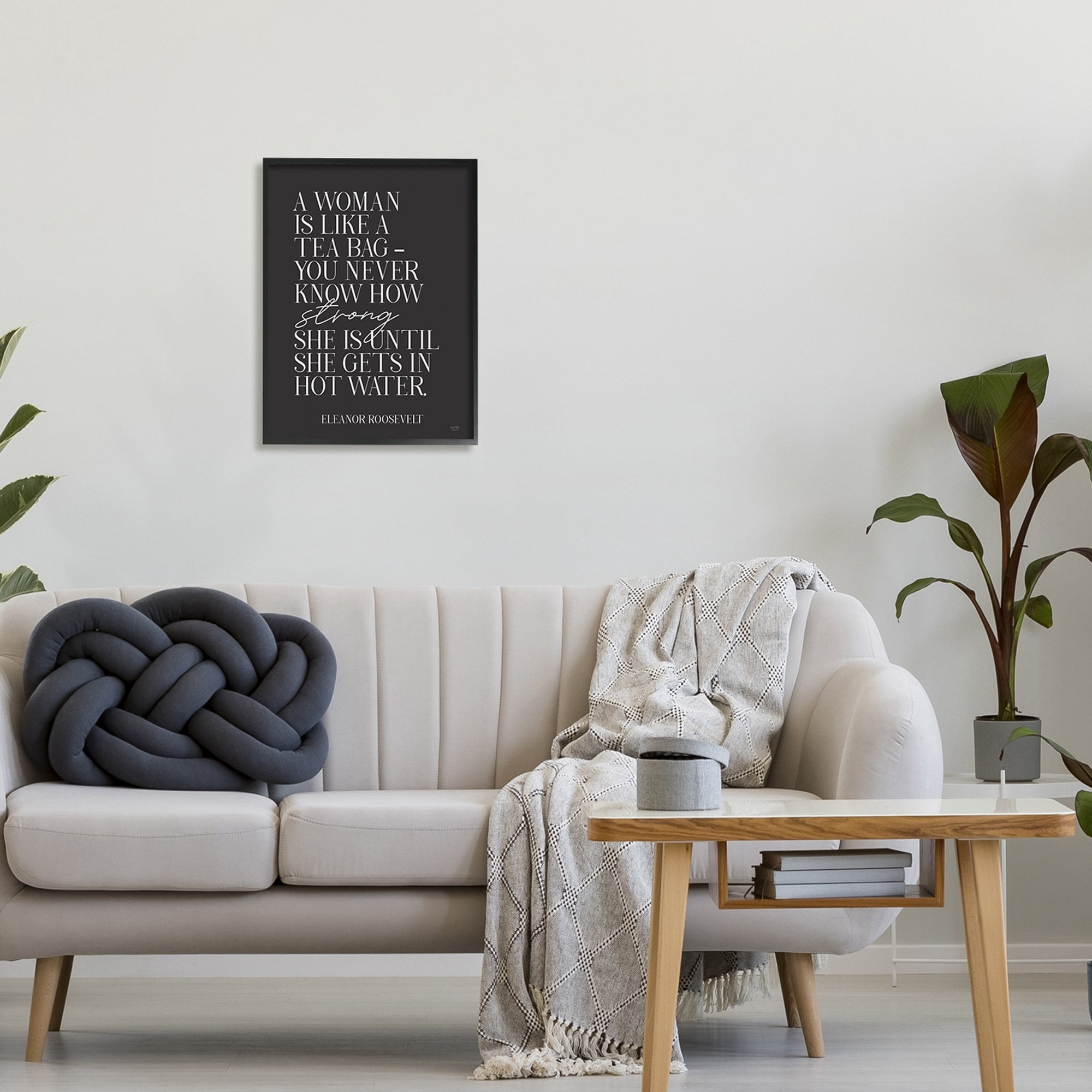 Stupell Industries A Woman Is Like Historical Eleanor Roosevelt Quote, 16 x 20, Design by Lux + Me Designs