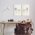 thumbnail image 2 of Floral Bathtub Relaxing Doodle Botanical & Floral Graphic Art Unframed Art Print Wall Art, Set of 2, 2 of 7