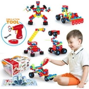 Lavinya Building Toys, STEM Toys 552 Piece Creative Construction Engineering Learning Set Toy for 3 4 5 6 7 8+ Year Old Boys & Girls Kids Best Gift | Take-A-Part Building Blocks
