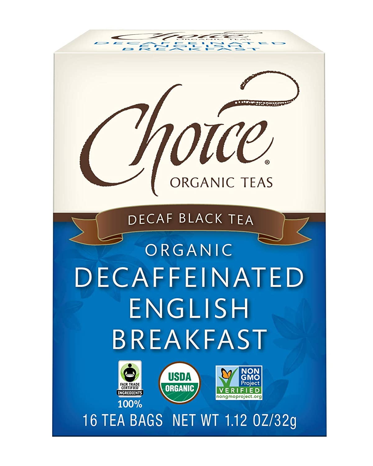 Choice Organic Teas Decaffeinated English Breakfast Tea Organic