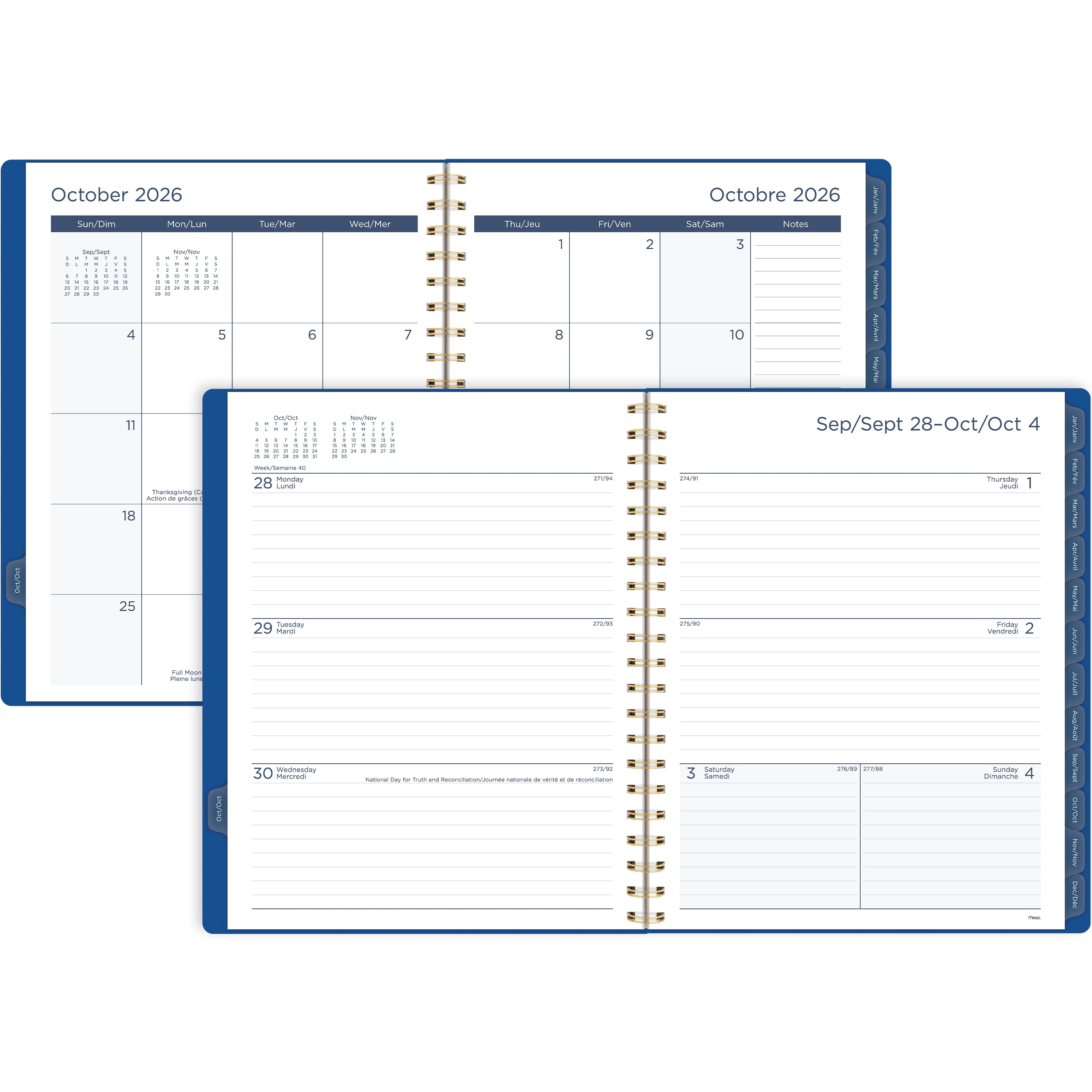 Agenda Mead® Galactique GD 2027