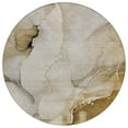 thumbnail image 2 of Addison Rugs Chantille Indoor/Outdoor Transitional Watercolors Beige Washable Round Rug, 8' x 8', 2 of 6