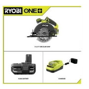 RYOBI ONE+ 18V Cordless 5-1/2 in. Circular Saw Kit with 4.0 Ah Battery and Charger