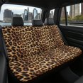 thumbnail image 6 of Uourmeti Leopard Print Pattern Auto Bench Seat Cushion Covers for Vehicles, Set of 2 Non-Slip Car Seat Cover Cushions Stretch Durable Back Passenger Seat Cushions, 6 of 6
