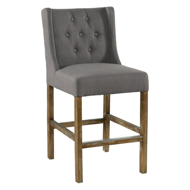 Kosas Home Karla 24 In Upholstered, Kosas Reclaimed Counter Stools With Backs