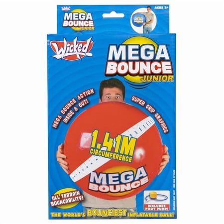 Wicked Mega Bounce Junior - The World s Bounciest Inflatable Ball! Fun Outdoor Activity. Great Interaction Kids to Adults. price history on PriceWatchPro