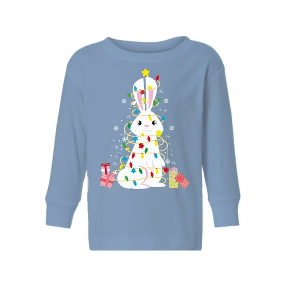 Awkward Styles Toddler Christmas Sweater Long Sleeve Toddler Christmas Shirt for Girls Boys Rabbit Sweater