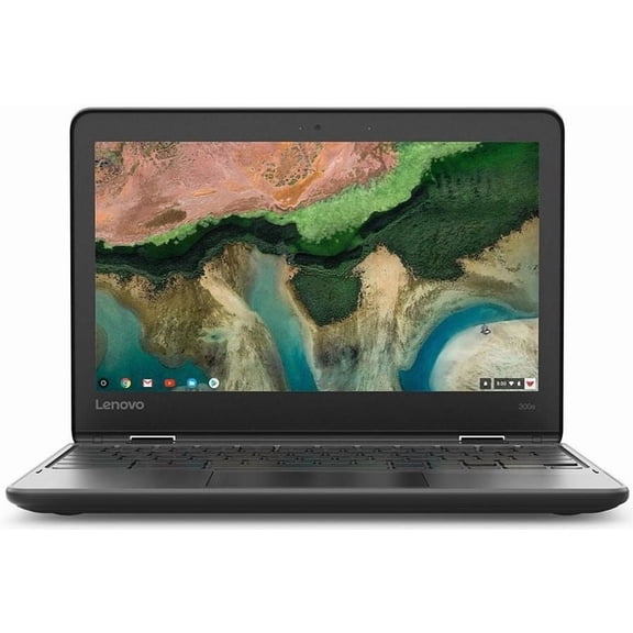 Lenovo 300e Chromebook, MediaTek MTK 8173C Quad Core, 4GB RAM, 32GB eMMC, 11.6 inches HD, Webcam, Chrome OS