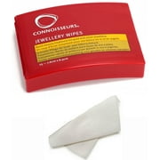 CONNOISSEURS JEWELRY WIPES box of 25 wipes