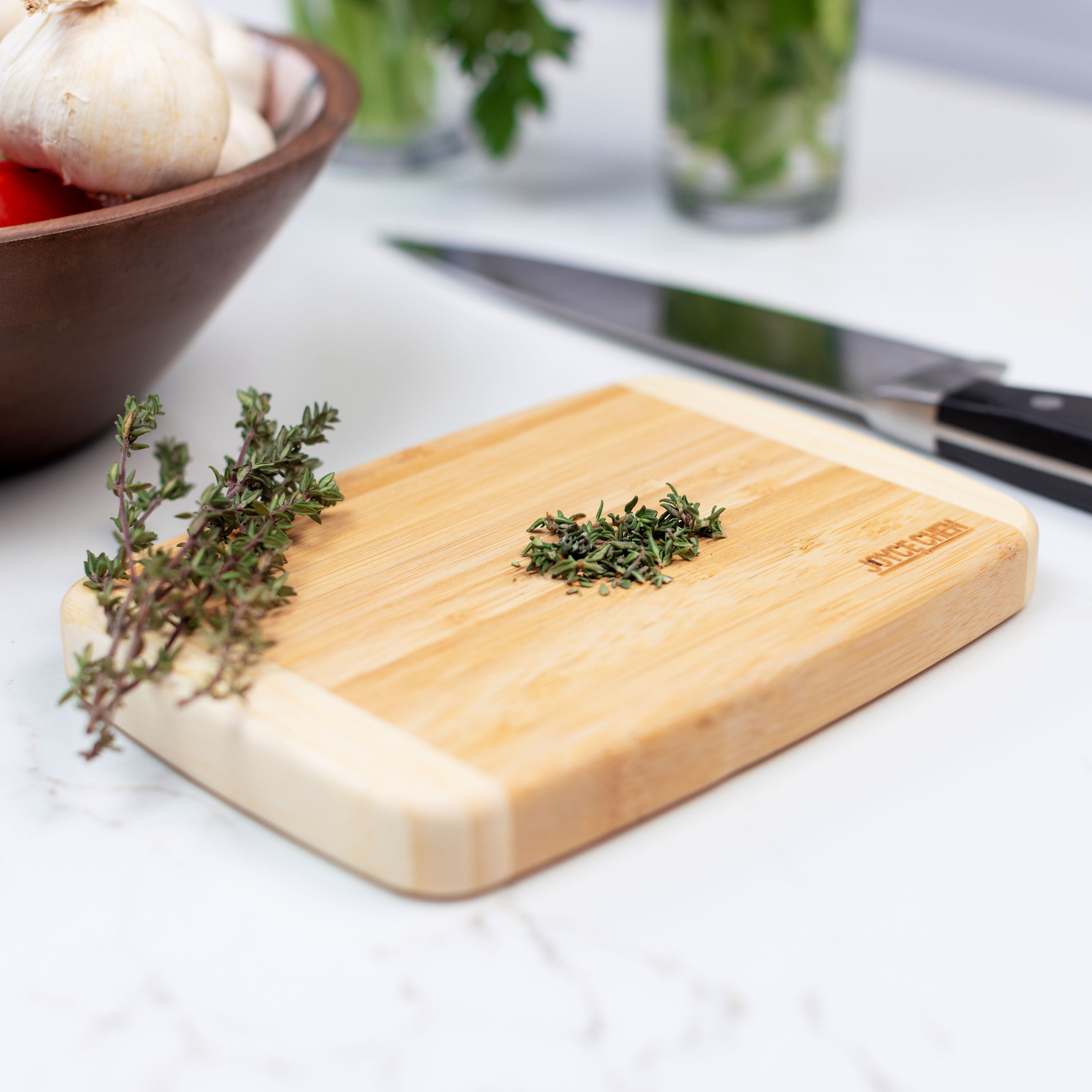 Joyce Chen Bamboo Cutting Board Set 3 Pack (Small, Medium, and Large)