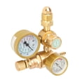 thumbnail image 4 of Regulador de gas para soldadora Agron, medidor de CO2, válvula de caudalímetro MIG TIG, entrada con rosca macho G5/8", salida de 1/4", 4 of 14