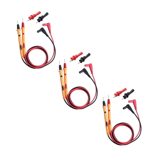 Multimeter, Precision Sharp Lead 1000V 20A Digital Multi Meter Clamp Tester Probe Test Probes Leads, Test Extension, Multimeter Accessories (6)