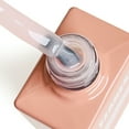 thumbnail image 2 of FZANEST Milky Pink Gel Nail Polish,Rubber Base Gel for Nails,Brush On Gel In a Bottle,Spring Summer Clear Sheer Nude Color Gel Polish,Soak Off Nail Strengthener/Repair/Extension Gel 15ml, 2 of 6