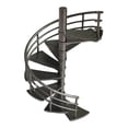 thumbnail image 3 of Modelo de escalera a escala 1/64, , pequeños accesorios, muebles, escalera de ático, escaleras en miniatura para micropaisaje, casa de, 3 of 9