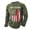 A-Army Green268, variant on Puliio 250Th Anniversary Us Shirt For Men's American Flag Printing Long Sleeve Crewneck Tee Tops For Celebrate America's 250Th Anniversary(Army Green,L)