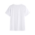 thumbnail image 3 of T-Shirt à Manches Courtes Imprimé Graphique Tigre Lettre Facile pour Femmes, 3 of 5