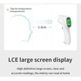 thumbnail image 4 of Forehead Thermometer for Adults, Kids & Babies, No-Touch Infrared Thermometer, Digital Thermometer with LCD Backlight Display, Fever Alarm and 1s Instant Reading, 4 of 8