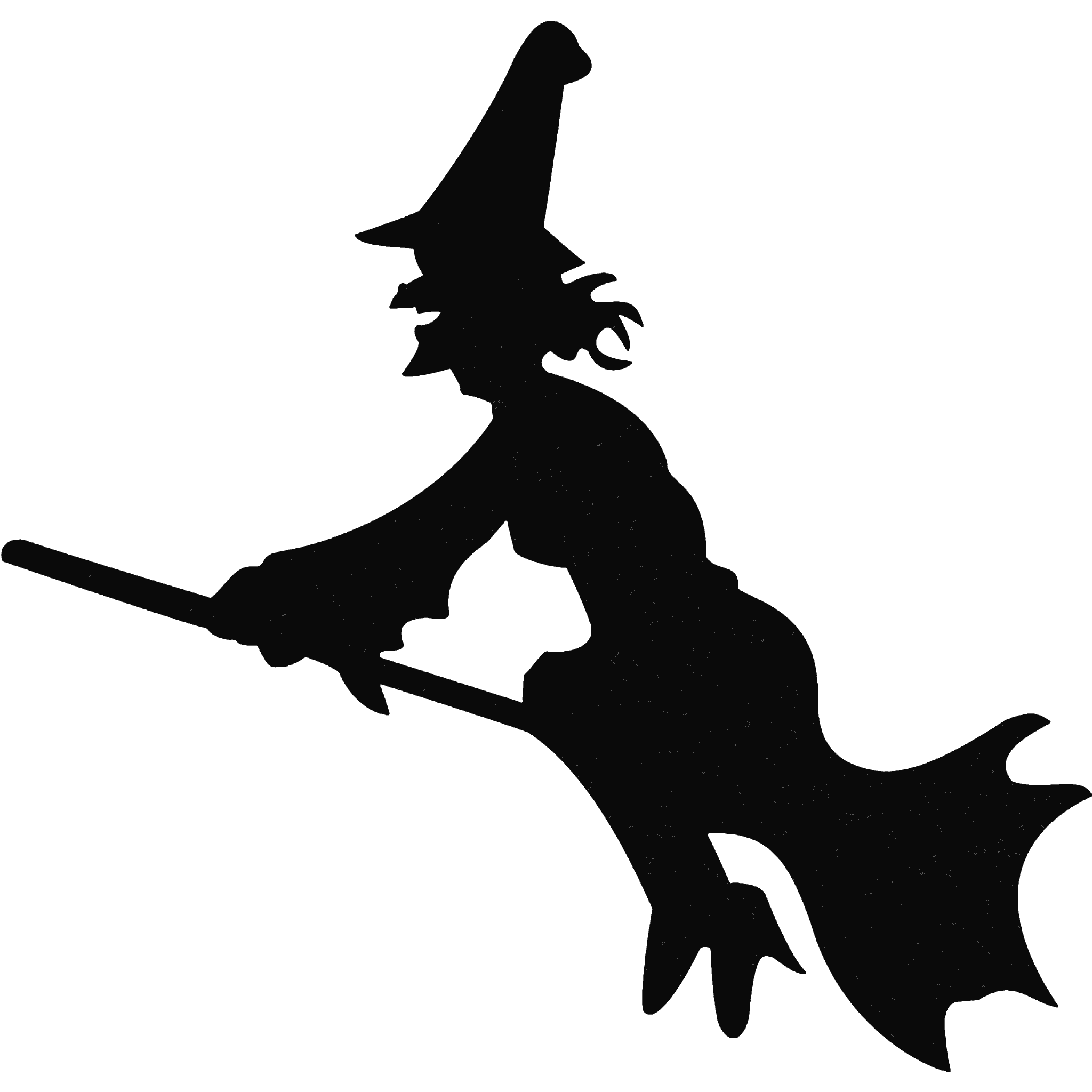 witch on broomstick witch on broomstick