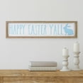 thumbnail image 2 of Northlight Wooden Framed "Happy Easter Y'all" Spring Wall Sign - 26", 2 of 5