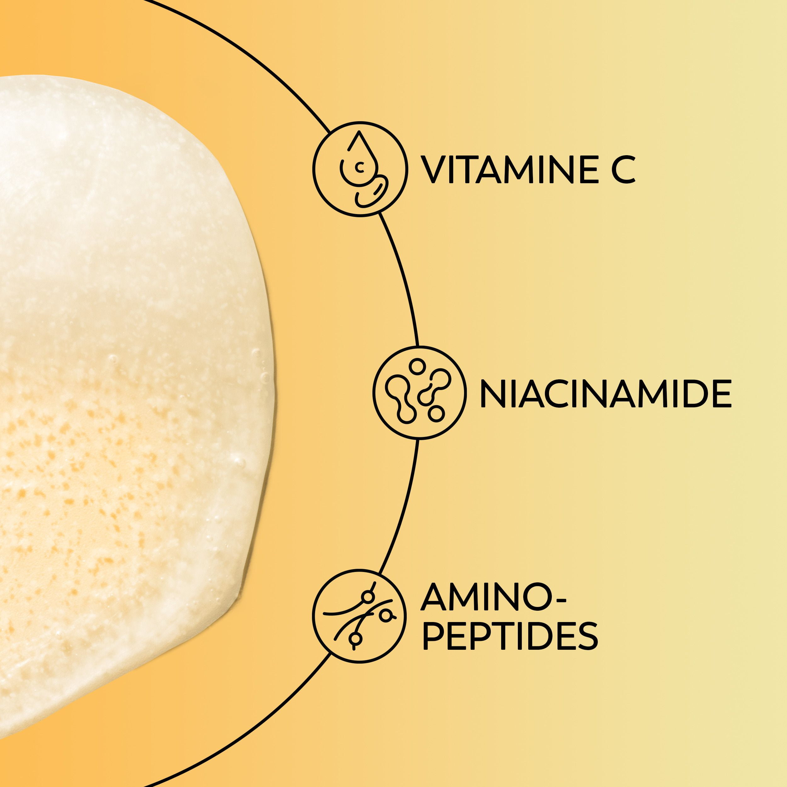 Olay Regenerist Vitamin C + Peptide 24 Brightening Facial Cleanser, 150 mL