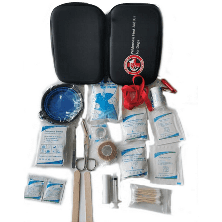Wilderness First Aid Kit for Dogs 35 pc. Veterinarian Approved