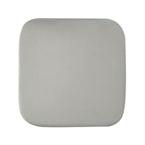 Hiroekza Vintage Style Rectangle Knitted Cotton Foam Seat Cushion, Tatami (14inch, 1pcs) - Skin-friendly, Solid Color, Comfortable & Washable for Office, Home, and Outdoor Use Gray