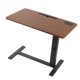 thumbnail image 4 of La superficie del escritorio tiene veta de madera y los soportes son negros. Tipo de artículo:, 4 of 10